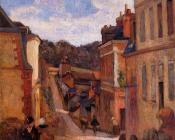 保罗 高更 : Rue Jouvenet, Rouen